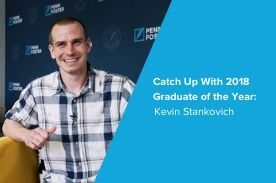 年度毕业生凯文·斯坦科维奇。